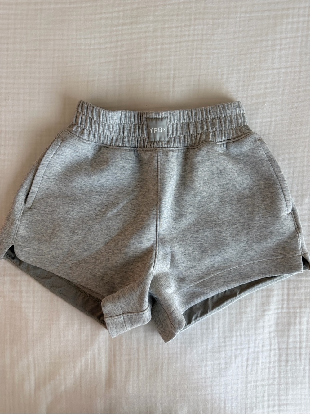 Abercrombie & Fitch Heather Gray Athletic Shorts